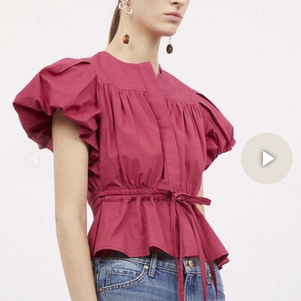 New Ulla Johnson Mila Top - Picture 2 of 7